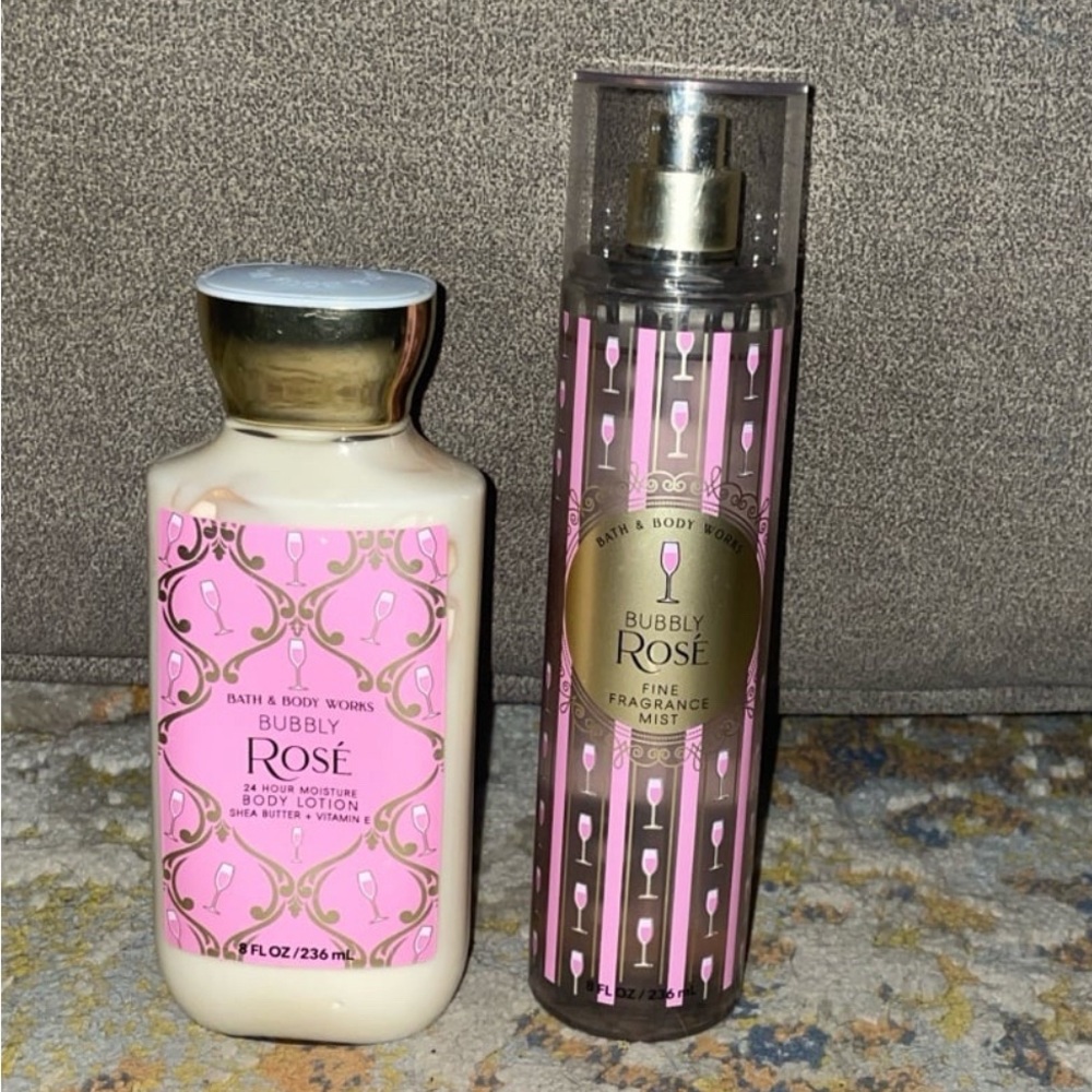 bath and body works Bubbly rose